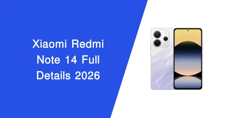 Xiaomi Redmi Note 14 official photo in different colors